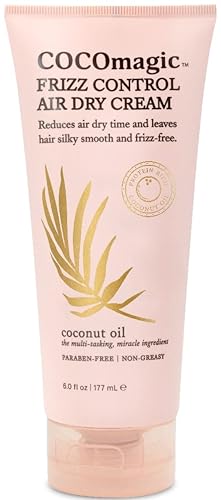 Cocomagic Frizz Control Air Dry Cream | 6 oz Anti-Frizz Styling Cream