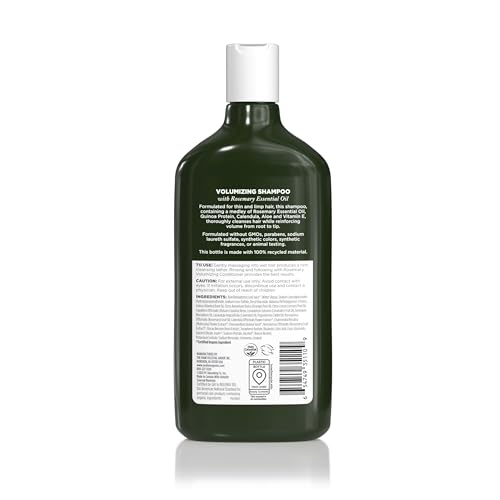 Avalon Organics Volumizing Rosemary Shampoo for Fine Hair, 11 oz