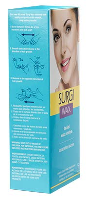 Surgi-Wax Facial Wax Strips - Precision Hair Removal Kit