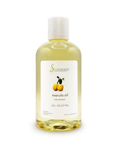 Soapeauty Marula Oil 100% Pure Cold Pressed 8 Fl Oz - Natural Face & Hair Care