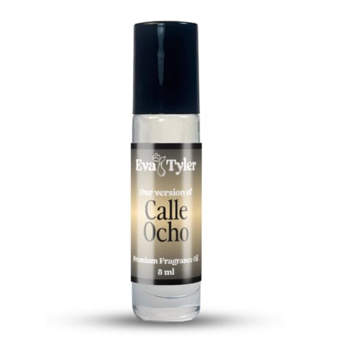 EvaTyler Calle Ocho Perfume Roll-On Oil 8ml | Long-Lasting Men's Fragrance, USA Made, Travel Size