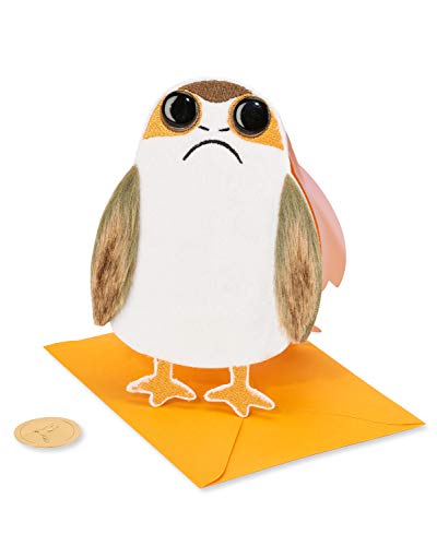 Papyrus Star Wars Porg Birthday Card - Unforgettable Wishes