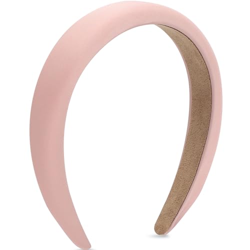 WantGor Wide Padded Headband for Women - Soft Elastic Hairband