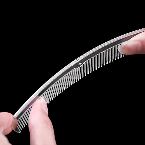 Disposable Combs 50 Pack - Individually Wrapped Fine & Wide Tooth