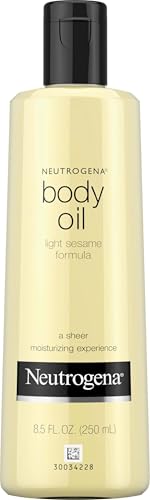 Neutrogena Body Oil Light Sesame Formula, 8.5 fl oz (Pack of 1)