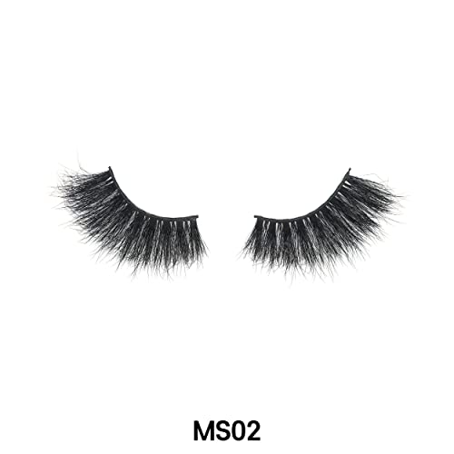 Laflare 3D Silk Mink Max Volume Extra Long 25mm Faux Eyelashes LFMS-MS02