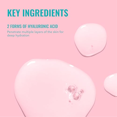 Good Molecules Hyaluronic Acid Serum - Hydrating Face Serum, 2.5 fl oz