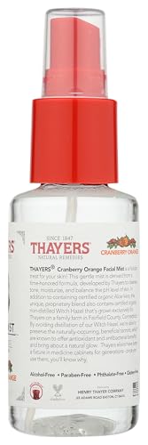 THAYERS Cranberry Orange Facial Mist Toner with Aloe Vera - 3 oz.
