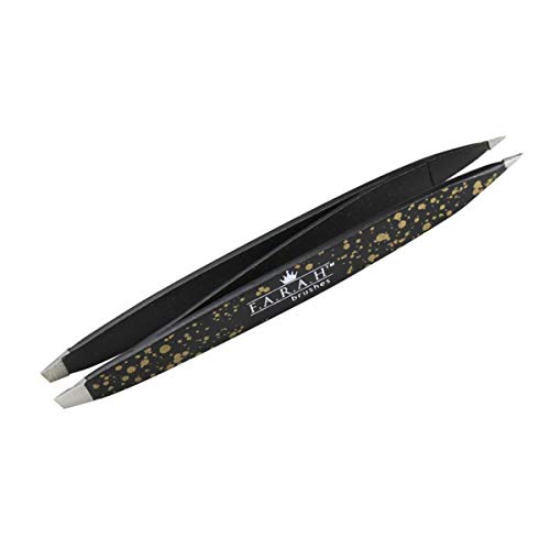 F.A.R.A.H. Dual Ended Z-Tweeze, Stainless Steel - Galaxy Gold Edition