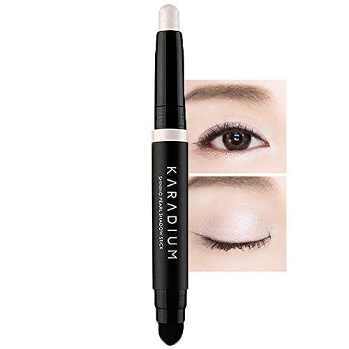 KARADIUM Shining Pearl Smudging Eye Shadow Stick 1.4g Snow White Waterproof Glam