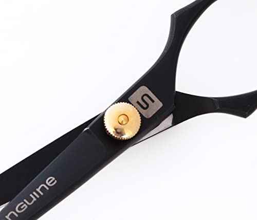 Sanguine 5" Professional Mustache & Beard Trimming Scissors - Japanese Steel