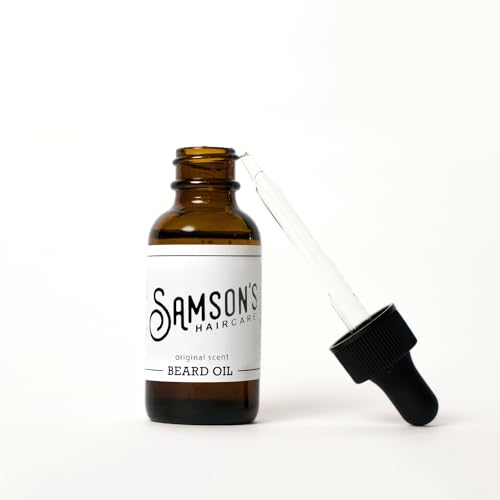 Samson's Beard Oil - Moisturizing & Soothing for Dry Skin, 1 oz