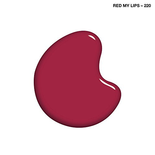 Sally Hansen Salon Gel Polish Nail Lacquer - Red My Lips, 0.14 Fl Oz