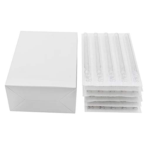 Autdor 100PCS Disposable Tattoo Tips Tubes - Mixed Assorted Sizes