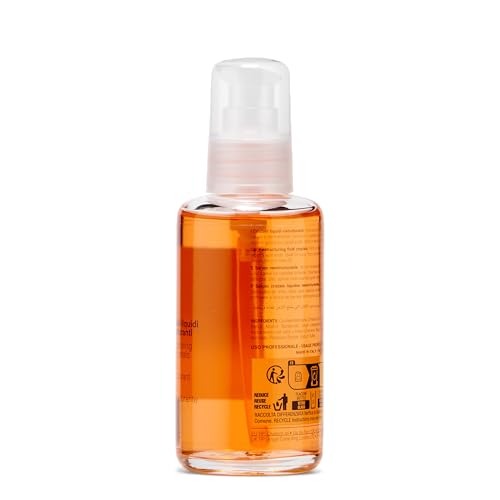 Fanola Anti-Frizz Hair Serum with Aloe Vera & Linseed Oil, 3.38 oz - Split End Repair & Moisturizing Treatment