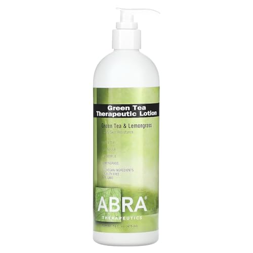 Abra Therapeutics Green Tea Lotion - 16 fl oz for Skin Care
