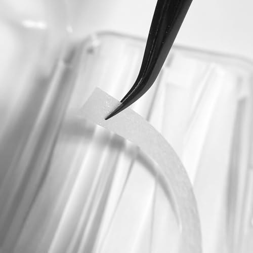 PERMANIA White Lash Lift Paper Strips, 1000P Lash Perm & Curling Ribbons