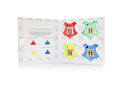 Spongellé Harry Potter Gift Set - Gryffindor, Slytherin, Ravenclaw, Hufflepuff