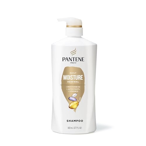 Pantene Daily Moisture Renewal Shampoo with Vitamin E - 27.7 Fl Oz