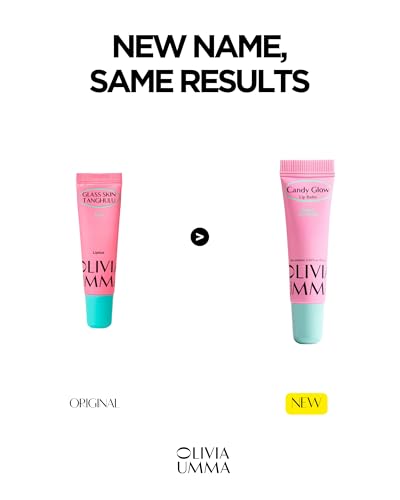 Oliviaumma Candy Glow Mint Lip Balm 10ml - Hydrates, Glossy Shine