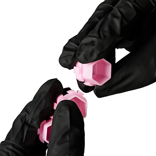 Linetion Honeycomb Tattoo Ink Caps - 200pcs Spliceable Anti-Rollover Cups