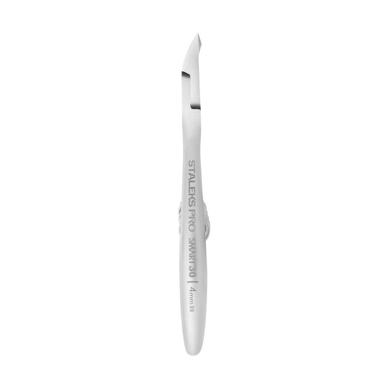 Staleks Pro SMART 30 Cuticle Nippers – 4 mm Blades – Satin Finish – Stainless Steel – Professional Tool for Classic Manicure and Hardware Procedures