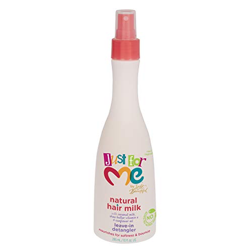 Just For Me Natural Hair Milk Leave-In Conditioner 10 Fl Oz (Pack of 3)