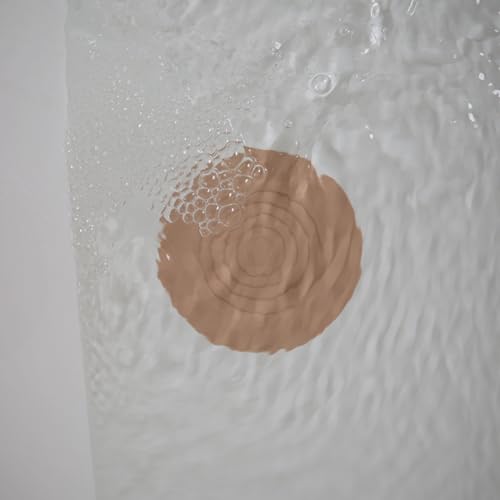 Mushie Silicone Bathtub Drain Stopper 2-Pack - 5.5 Inch Suction Cover