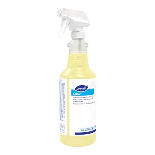 Crew Tile and Grout Rejuvenator Spray, 32 Oz - Whitens & Brightens