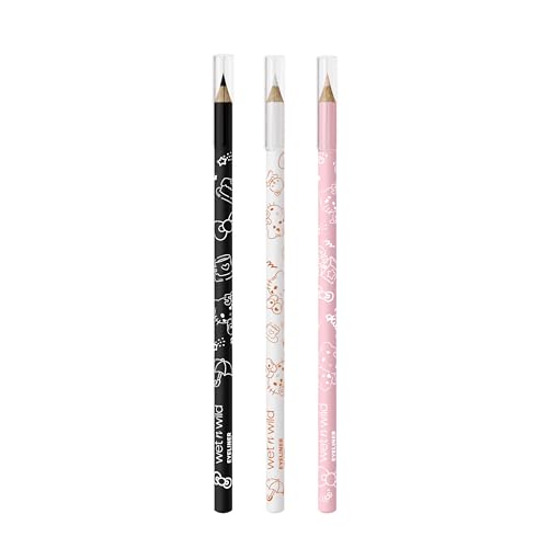 Wet n Wild Hello Kitty Eyeliner Pencil Set - 3 Versatile Shades