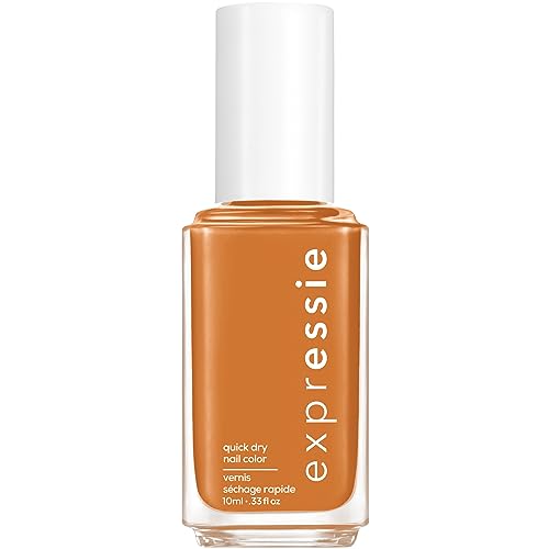 essie Expressie Quick-Dry Vegan Nail Polish - Saffr-on The Move