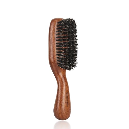 RAVEGO Boar Bristle Hair Brush for Men - Beard & Hair Styling