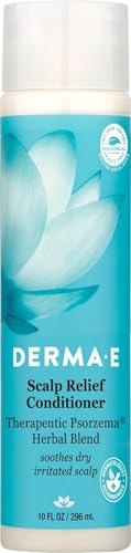 Derma E Scalp Relief Conditioner – Natural Dandruff Treatment, 10 Fl Oz