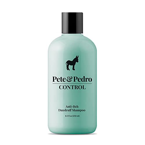 Pete & Pedro Control Anti-Dandruff & Anti-Itch Shampoo with Coal Tar, 8.5 oz
