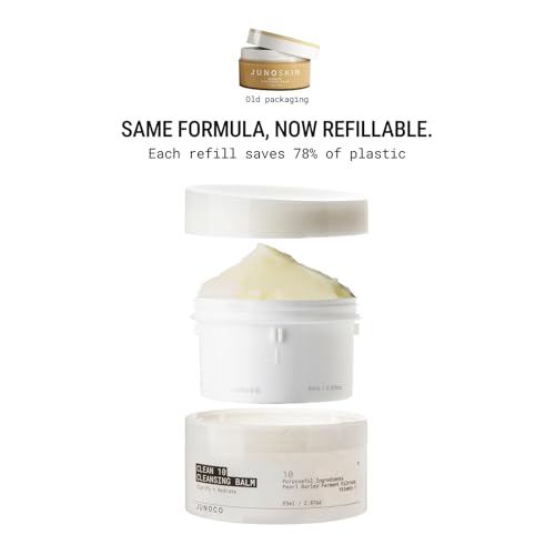 JUNO & Co. Clean 10 Cleansing Balm 10 Ingredients Makeup Remover 85g / 3.0oz