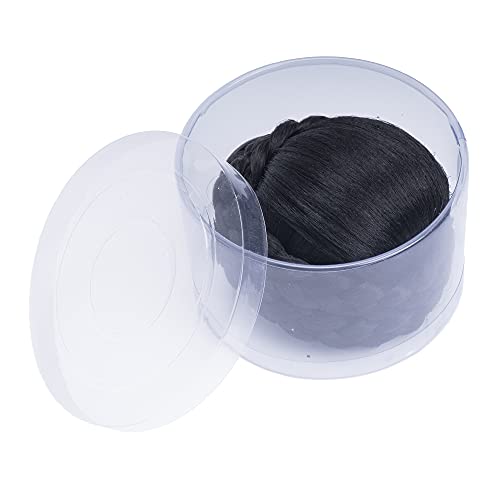 IMISSU Braided Chignon Hair Bun Updo Scrunchie - M4 Black