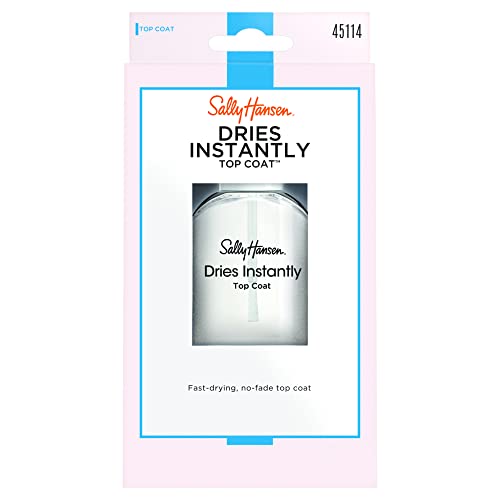 Sally Hansen Diamond Strength Nail Hardener & Top Coat Bundle - 0.45 Fl Oz Each