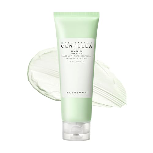 SKIN1004 Tea-Trica BHA Foam Cleanser - Centella Asiatica Face Wash 125ml