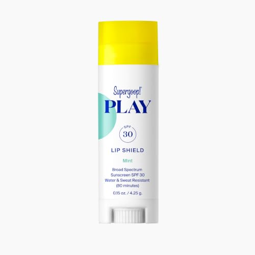 Supergoop! PLAY Lip Shield SPF 30 - Hydrating Lip Balm for Dry Lips