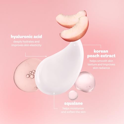 The Crème Shop Hello Kitty Peach Cloud Cream - Hydrating Face Moisturizer