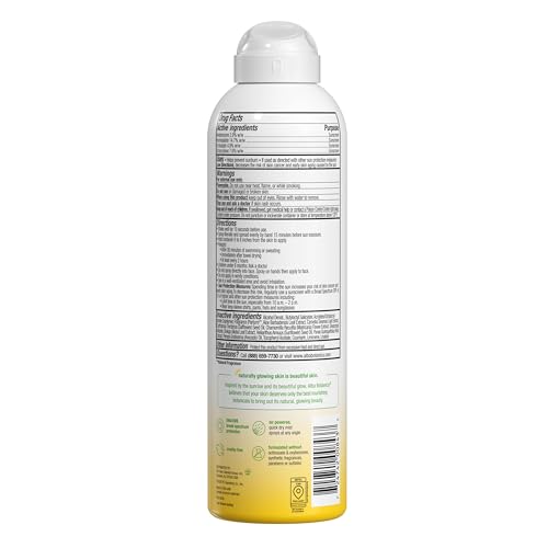 Alba Botanica Hydrating Sunscreen Spray SPF 50 - Water Resistant & Moisturizing, 5 Fl. Oz