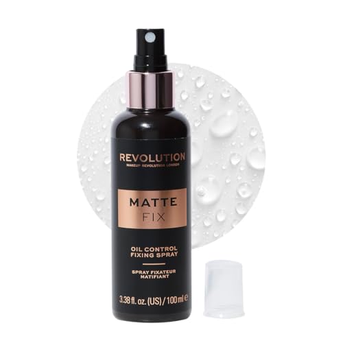 Makeup Revolution Matte Fix Oil Control Setting Spray - 3.38 Fl Oz
