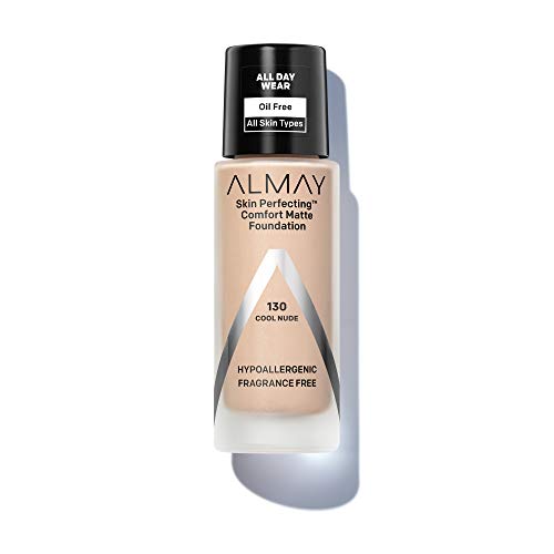 Almay Skin Perfecting Comfort Matte Foundation, Cool Nude - 1 Fl Oz