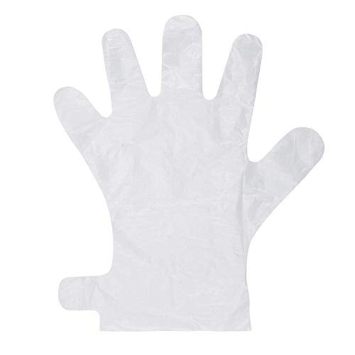 Disposable Plastic Hand Glove Mitt Covers for Paraffin Wax Therapy - Pack of 200
