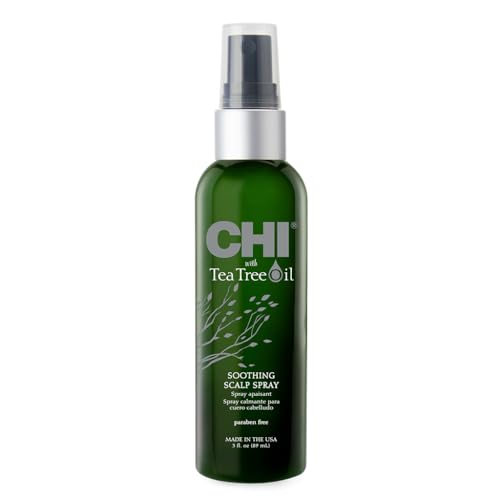 CHI Tea Tree Oil Soothing Scalp Spray 3 Oz (3 Fl Oz) – Moisturizing Scalp Care
