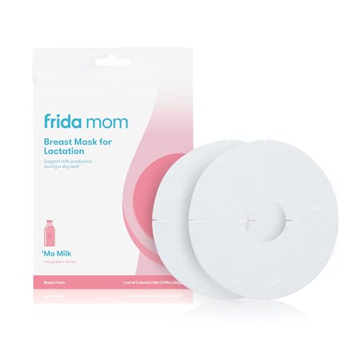 Frida Mom Breast Mask for Lactation Support, Made with Fenugreek &