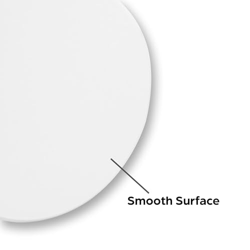 Prime-Line Wall Protectors for Door Knobs, 3-1/4 Inch, White, 5 Pack