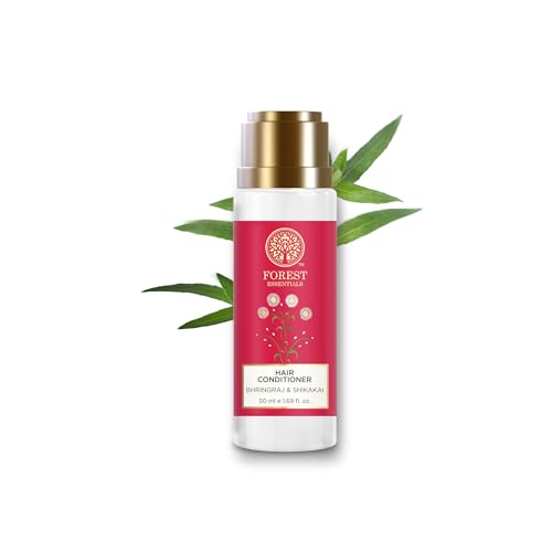 Forest Essentials Bhringraj & Shikakai Hair Conditioner 50ml - Natural Nourishing Hair Care