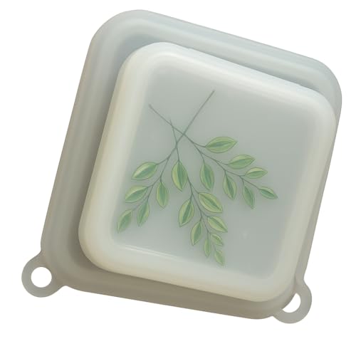 Leakproof Silicone Sandwich Storage Bag - 6.5" x 1.1" x 6.5" - Microwave Safe & Travel Ready