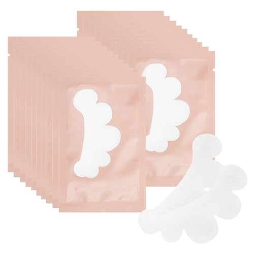 Pink Gel Pads for Eyelash Extensions 100 Pairs - Under Eye Masks for Lash Professionals